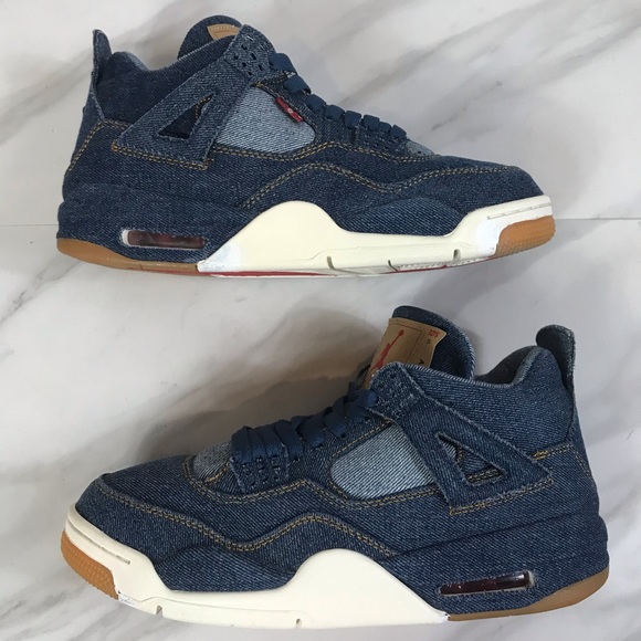 ❌SOLD❌ Jordan x Levi's Retro Air Jordan 4 - Picture 3 of 8